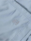 Logo Embroidery Swim Shorts Blue - BRUNELLO CUCINELLI - BALAAN 3