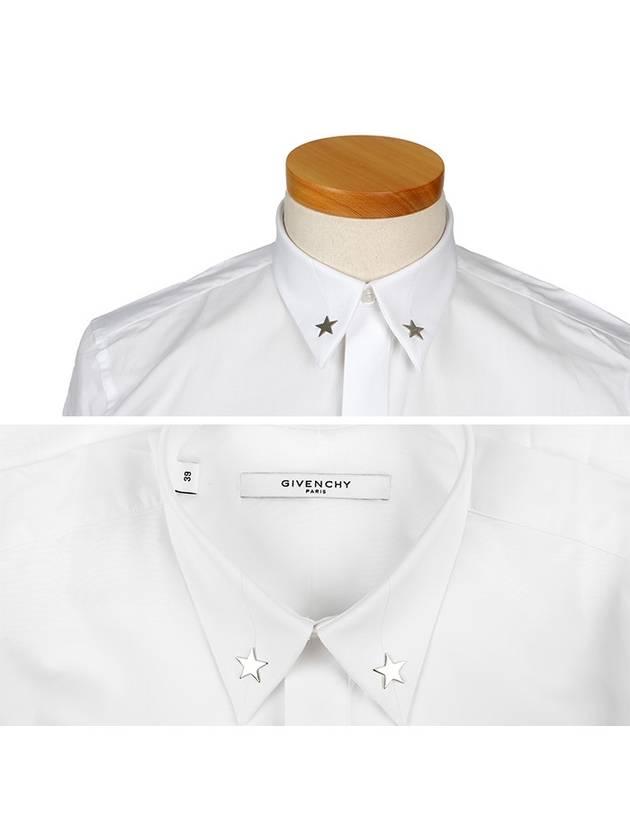 6013 300 100 Star Neck Point Shirt - GIVENCHY - BALAAN 4