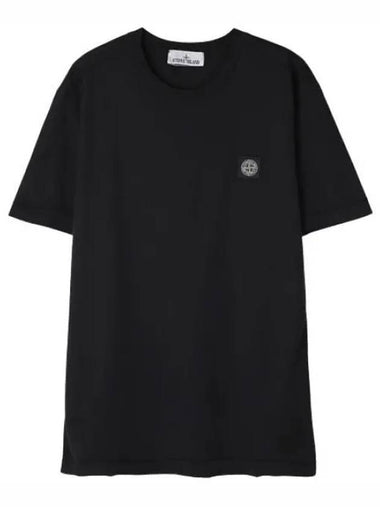 Cotton jersey short sleeve t shirt slim fit - STONE ISLAND - BALAAN 1