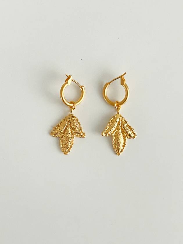 Fig Pendant Earrings Gold - ELYONA - BALAAN 2