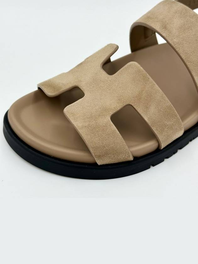 Genius Sandals Beige Sable - HERMES - BALAAN 7