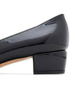 Vara Bow Patent Pumps Black - SALVATORE FERRAGAMO - BALAAN 9