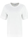 Software Logo Short Sleeve T-shirt White - GANNI - BALAAN 1