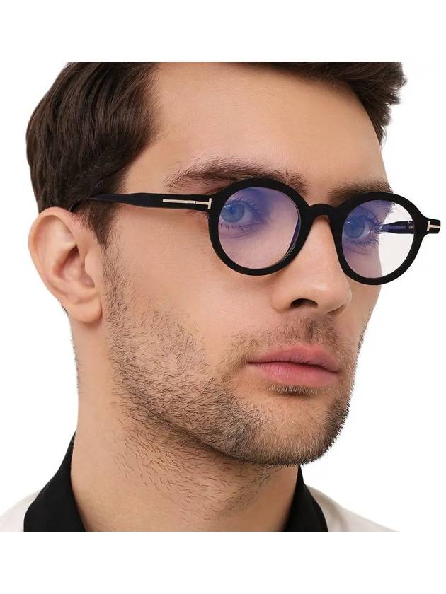 Blue light blocking glasses frame TF5664B 001 retro fashion vision protection - TOM FORD - BALAAN 5