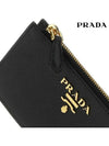 Saffiano Card Wallet Black - PRADA - BALAAN 8