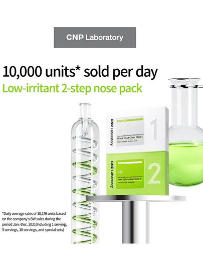 [CNP Laboratory] Anti-pore Black Head Clear Kit (10 set) - CNP LABORATORY - BALAAN 2