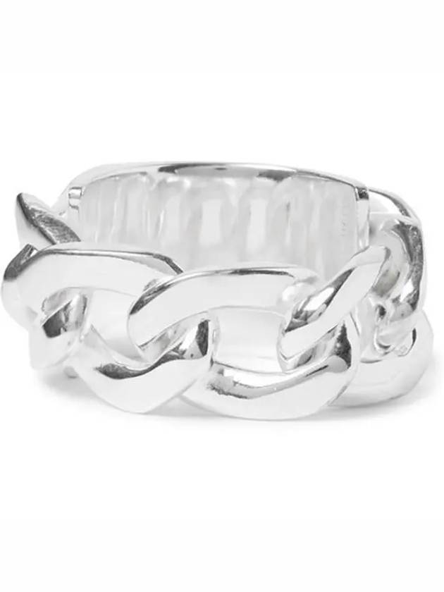 Maison Margiela Silver Chain Motif Ring S50UQ0019 S11750 951 - MAISON MARGIELA - BALAAN 1