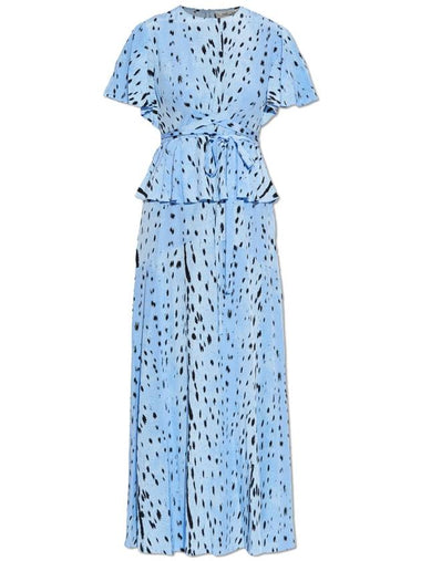 Diane Von Furstenberg Dress Levana, Women's, Blue - DIANE VON FURSTENBERG - BALAAN 1