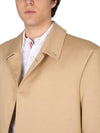 RWB Stripe Single Coat Beige - THOM BROWNE - BALAAN 5