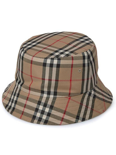 Vintage Check Technical Bucket Hat Beige - BURBERRY - BALAAN 2