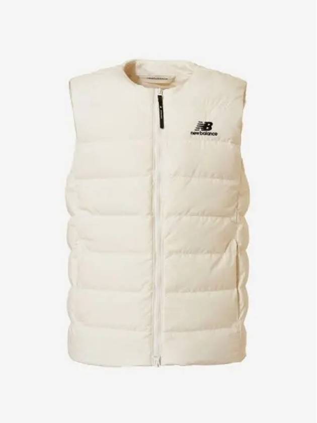 Uni Active Light Down Vest 64 Cream - NEW BALANCE - BALAAN 1