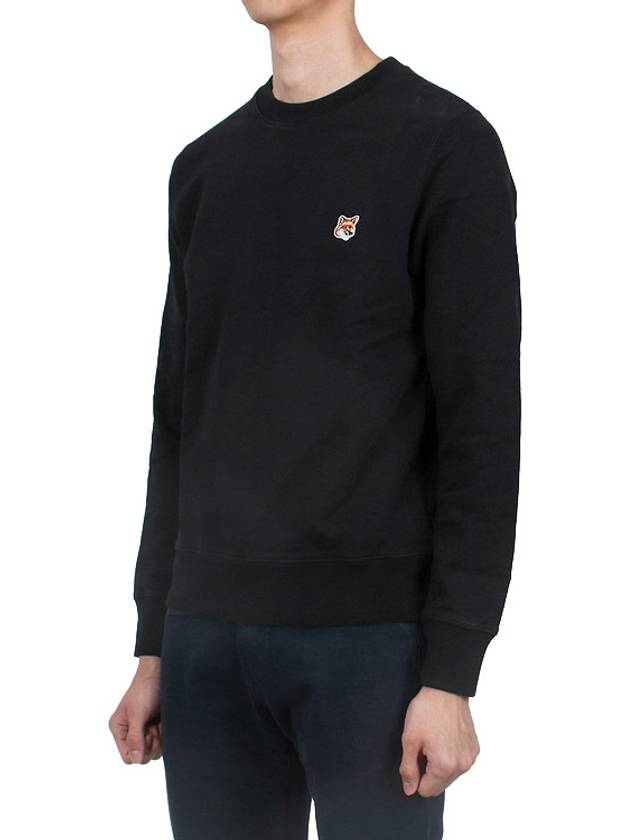 Fox Head Patch Regular Sweatshirt Black - MAISON KITSUNE - BALAAN 4