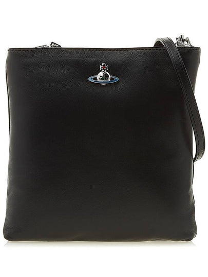 Square Logo Cross Bag Black - VIVIENNE WESTWOOD - BALAAN 2