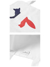 Tricolor Fox Tote Bag White - MAISON KITSUNE - BALAAN 6