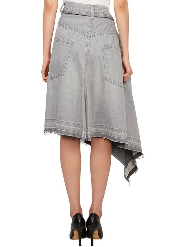 2306816 301 Women s Denim Skirt - SACAI - BALAAN 6