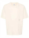 20/1 Jersey Pocket Short Sleeve T-Shirt White - CP COMPANY - BALAAN 2