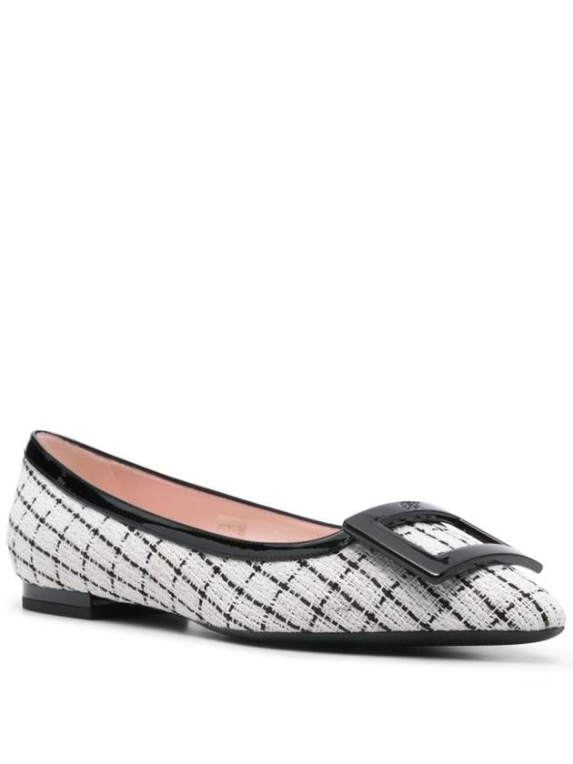 Gommettine Tweed Flat Black White - ROGER VIVIER - BALAAN 5