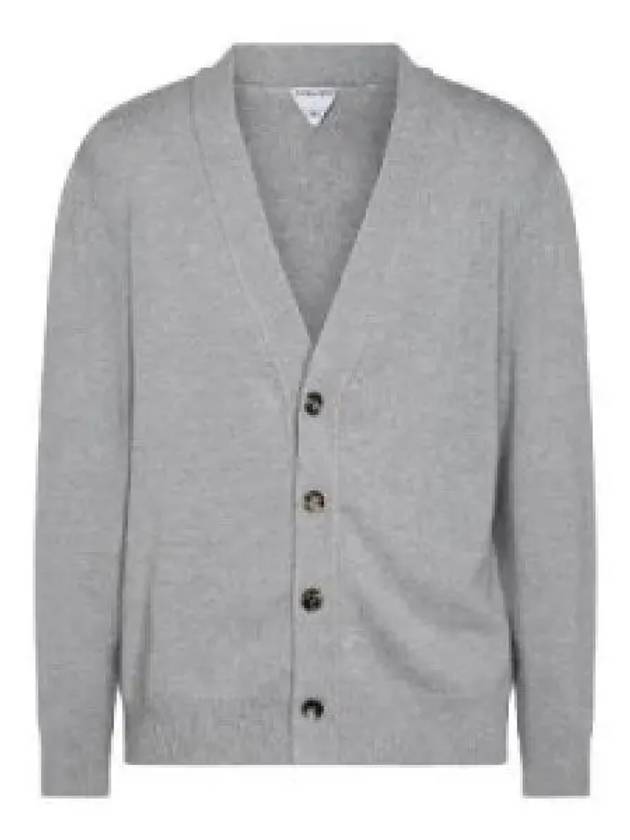 Classic Cashmere Cardigan Grey - BOTTEGA VENETA - BALAAN 2