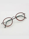 5805 PU14 K258 deep red glasses frame - LINDBERG - BALAAN 1