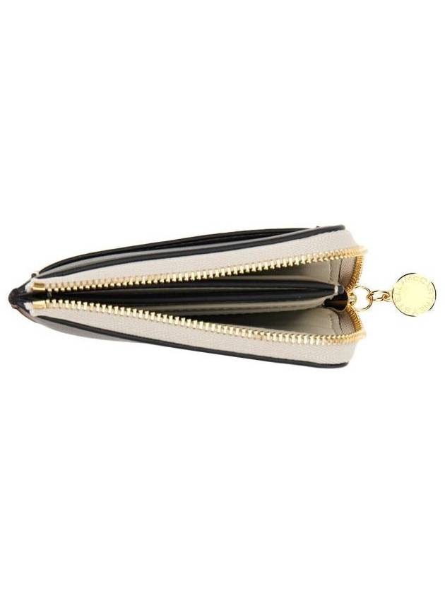 Logo Zipper Card Wallet Black - STELLA MCCARTNEY - BALAAN 4