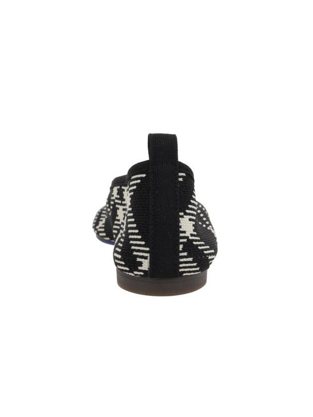 Check Knit Baby Ballerina Black - BURBERRY - BALAAN 4