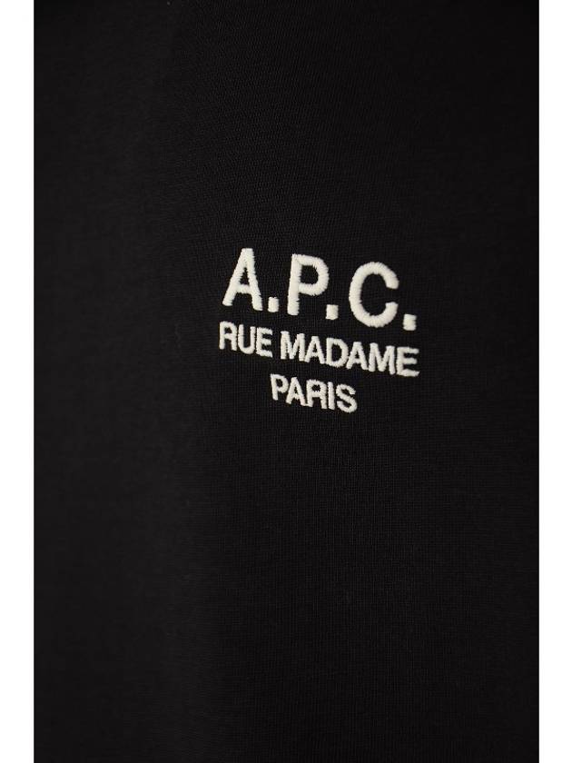 Raymond Short Sleeve T-shirt Navy - A.P.C. - BALAAN 4