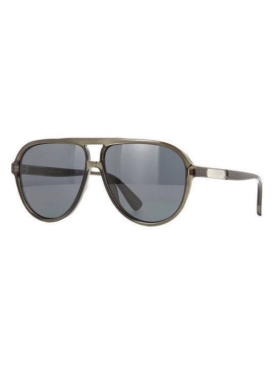 Eyewear Acetate Boeing Sunglasses Dark Grey - GUCCI - BALAAN.