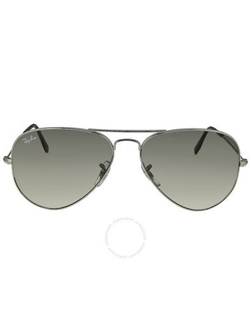 Ray Ban Aviator Light Grey Gradient Unisex Sunglasses RB3025 003/32 58 - RAY-BAN - BALAAN 1