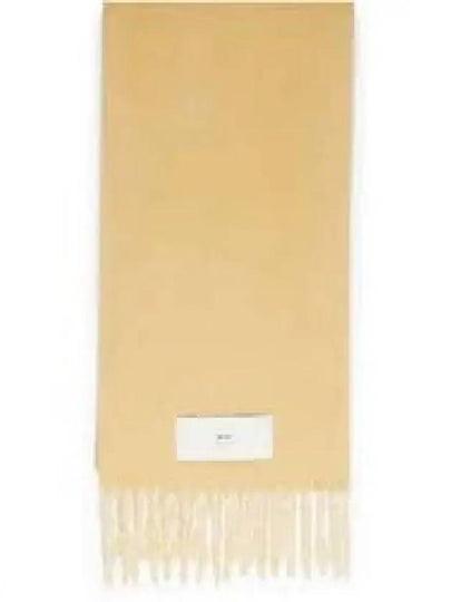 Alexandre Mattiussi Tab Bicolor Double Sided Muffler Sand - AMI - BALAAN 2