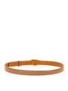 T Timeless Leather Belt Brown - TOD'S - BALAAN 3