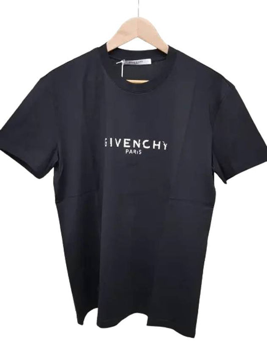 logo short sleeve t-shirt black - GIVENCHY - BALAAN 2