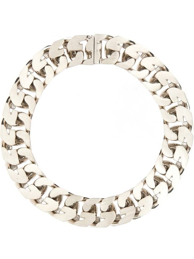 G Chain Medium Necklace Silver - GIVENCHY - BALAAN 3