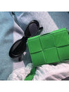 Intrecciato Cassette Small Cross Bag Green - BOTTEGA VENETA - BALAAN 2