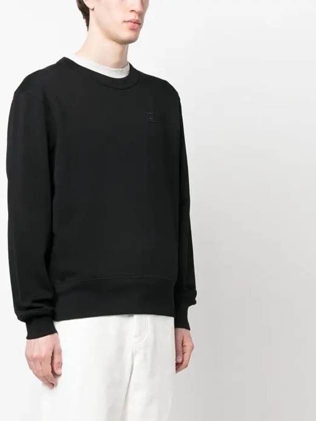 Men's Crewneck Sweatshirt Black - ACNE STUDIOS - BALAAN 6