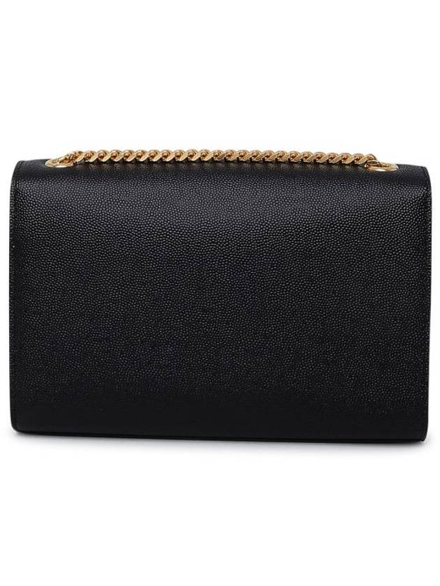 Kate Monogram Small Cross Bag Black - SAINT LAURENT - BALAAN 4