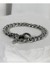 SS Curb Chain Bracelet - BLESSED BULLET - BALAAN 1