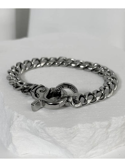 Curb Chain Bracelet Silver - BLESSED BULLET - BALAAN 2