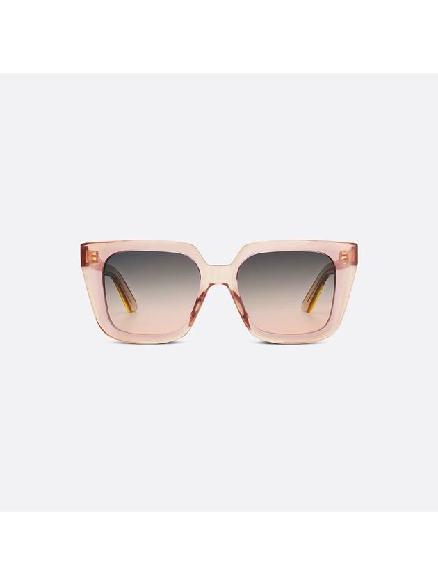 MIDNIGHT S11 Sunglasses Transparent Pink Square DMNGS1IXR 40AE - DIOR - BALAAN 2