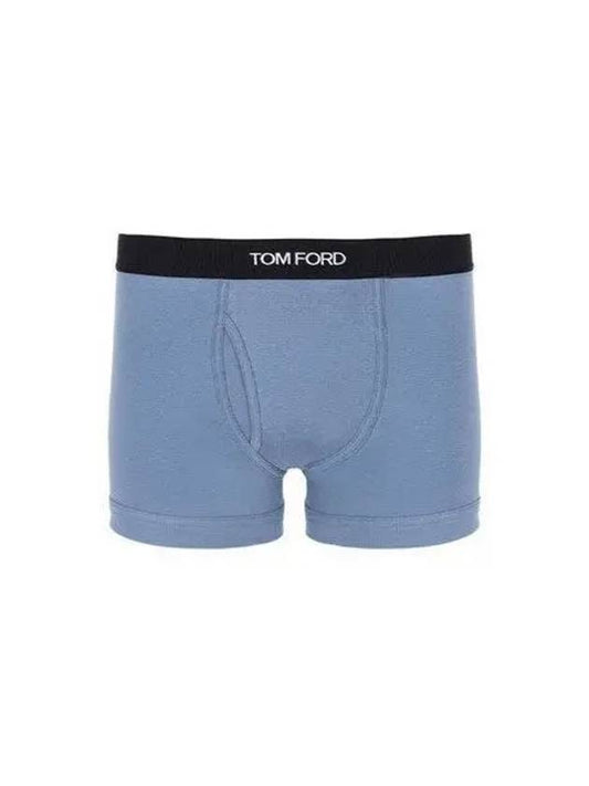 Men's Classic Fit Boxer Briefs Steel Blue - TOM FORD - BALAAN 2