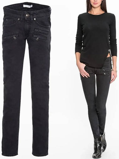 11th Anniversary MultiPocket Skinny Jeans Black FP5359J 935B 905 - BALMAIN - BALAAN 1