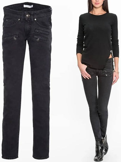 11th Anniversary MultiPocket Skinny Jeans Black FP5359J 935B 905 - BALMAIN - BALAAN 2