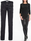 11th Anniversary MultiPocket Skinny Jeans Black FP5359J 935B 905 - BALMAIN - BALAAN 1