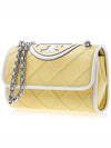 Fleming Shoulder Bag Lemon - TORY BURCH - BALAAN 3