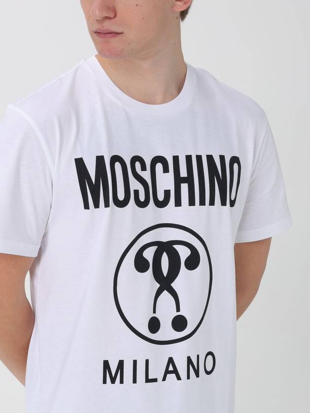 T-shirt Moschino Couture in cotone con logo - MOSCHINO - BALAAN 3