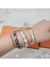 Mini Click Chaine Blue Stone Bracelet Rose Gold - HERMES - BALAAN 3