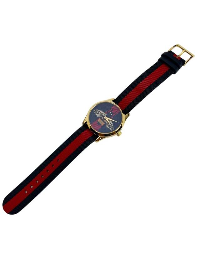 Timeless BEE Web Stripe Watch 561383 - GUCCI - BALAAN 6