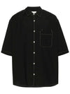 Double Pocket Short Sleeve Shirt Black - LEMAIRE - BALAAN 5