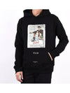 Men s Al Pacino Printed Hoodie Black NOM18258 - IH NOM UH NIT - BALAAN 1