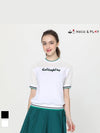 Women s MESH Sleeve Round T Shirt HE2WTS014 - HOLIC&PLAY - BALAAN 1