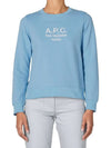 Women's Tina Sweatshirt Blue - A.P.C. - BALAAN.